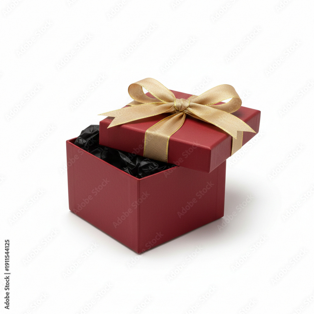 Obraz premium red gift box