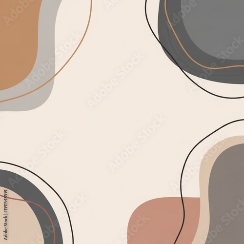 Abstract geometric wave lines background or wallpaper