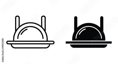 Modern wireless earbuds charging in sleek black case on white background minimalist tech lifestyle flat lay