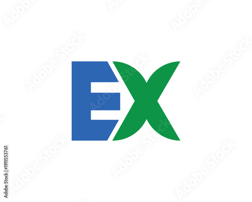 EX Logo Design. EX
