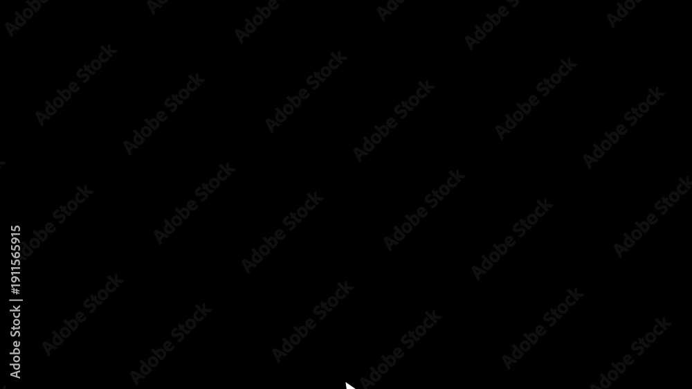 Burning Mouse Click looping mouse pointer click burst animation for overlays. mouse click ...