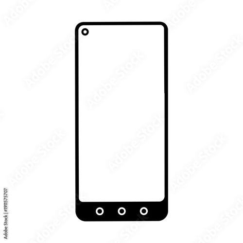 Mobile phone vector icon set. Phone Illustration sign collection. Device symbol. Tablet logo.