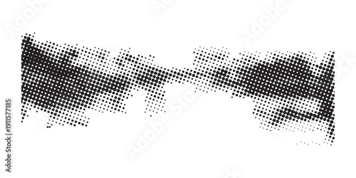 Abstract Halftone Dot Pattern Grunge Texture Overlay.