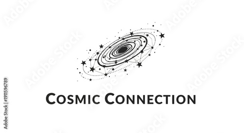 Black Hole Cosmic Connection Galaxy.