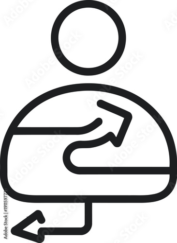 Fitness Training Workout Banner with Athletic Motivational Graphic Elements and Gym Health Club Promotional Design