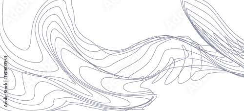 Sea waves layered vector background illustration and sea beach