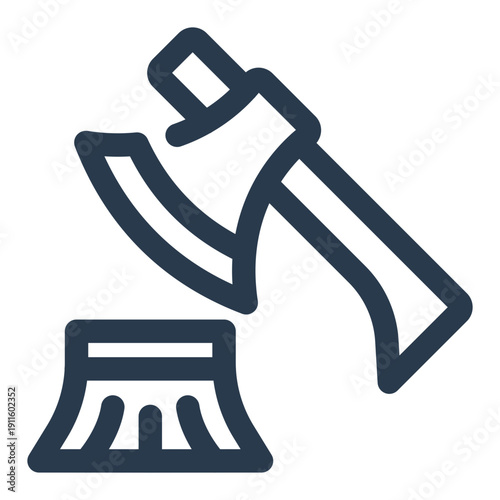 Deforestation and large scale forest destruction