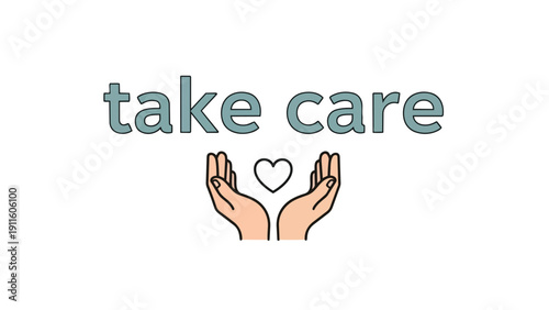 A tender visual representation of cupped hands gracefully embracing a heart, symbolizing deep care and unwavering support for global well-being