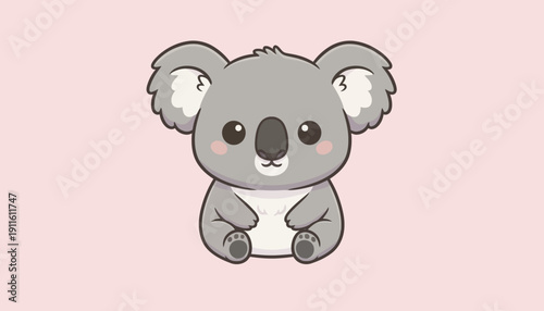 koala vektor chibi