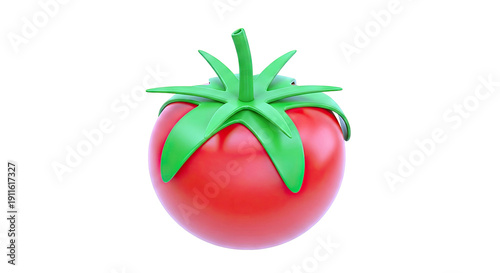 Stylized 3D Tomato