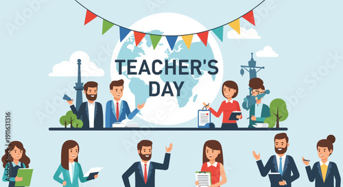 Businessman analyzing data on tablet at desk.