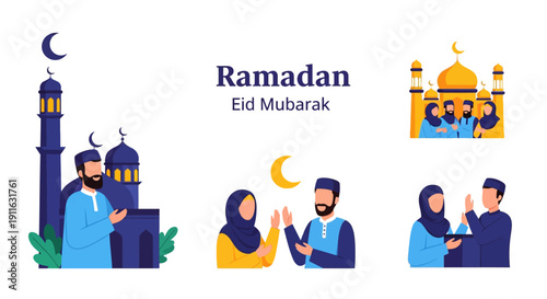 Businessman analyzing data on tablet at desk.