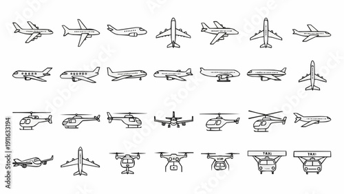 Airplane aircraft plane flight vehicle.