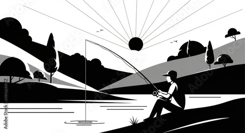 silhouettes of people in the city