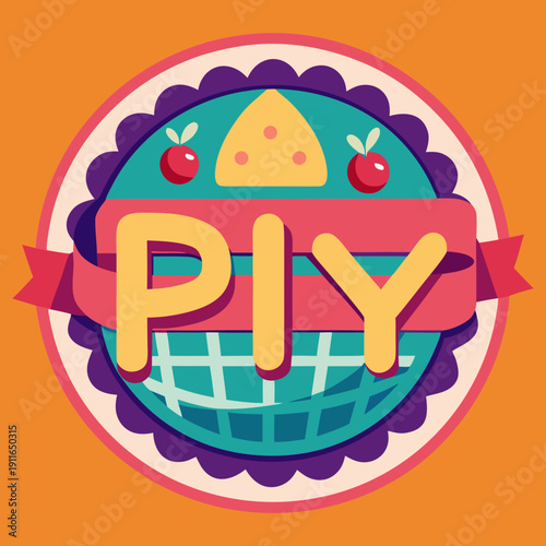 happy pi day vector design