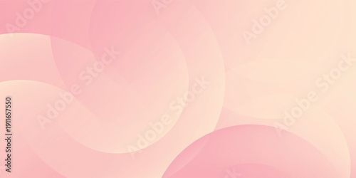 Simple background, modern minimalist pink and yellow gradations, circle art modern nice abstract. eps 10