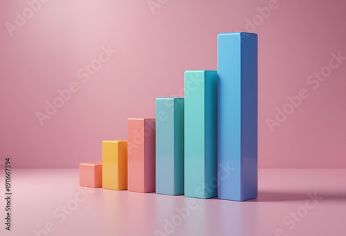 Minimalist 3D cylinders in pastel colors on pink gradient background for modern design and creative projects Free Download Minimalist 3D cylinders in pastel colors on pink gradient background for modern design and creative projects - GFXLoad