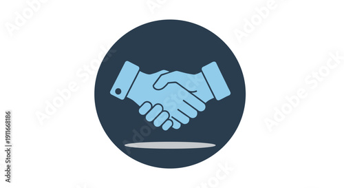 Handshake Icon Symbolizing Partnership Agreement 2.