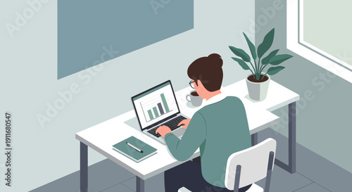 A minimalist design with soft colors evokes calmness, perfect for creative projects or branding.