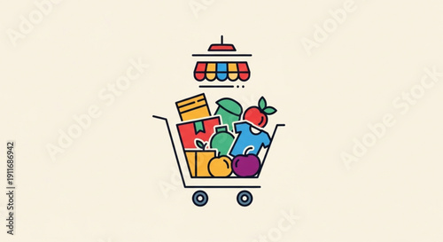 Geometric abstract pattern with sharp angles and contrasting colors, evoking a modern and dynamic feel for graphic design.