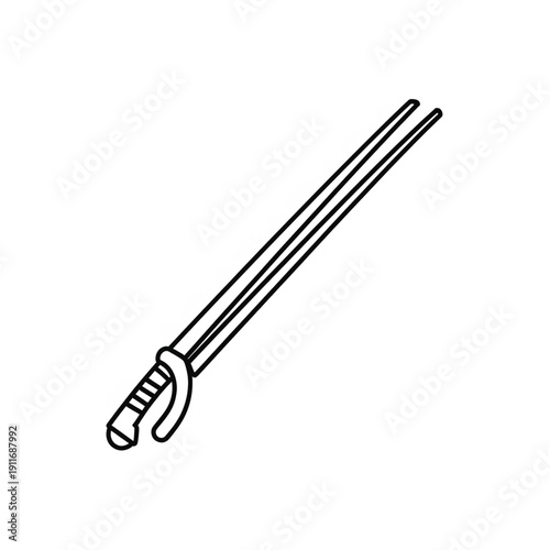 Sword used during the Dandi March and Salt March symbolizing resistance and freedom struggle