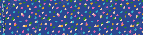 Seamless vector colorfull pattern hand drawn scrawl sketch. Vector banner scribble ESP10