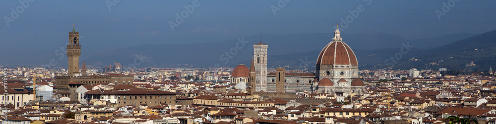 Fototapeta premium Panoramic View of Florence