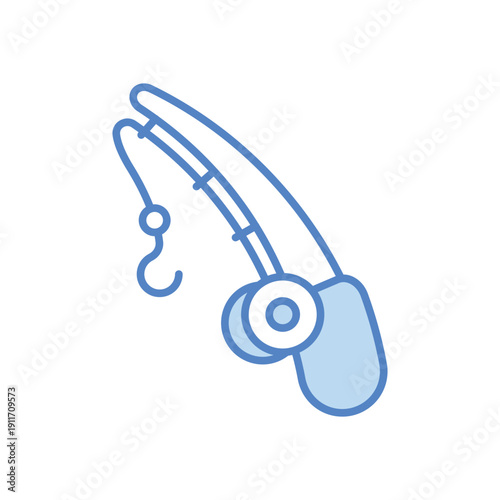 Fishing Rod vector icon