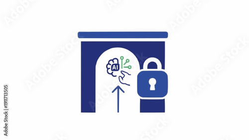 Digital security padlock with access.