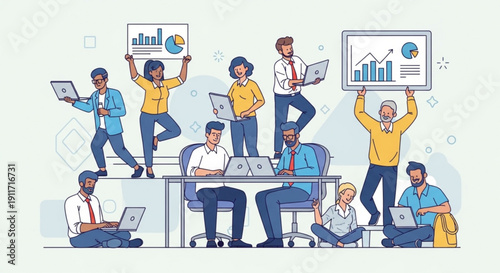 Abstract network of interconnected nodes and lines, representing data flow and connectivity, modern tech background.