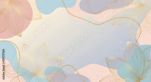 Abstract Artistic Background with Soft Colors.