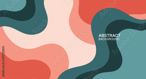 A Study in Digital Color Theory: Balancing Intense Saturation with Fluid Organic Shapes