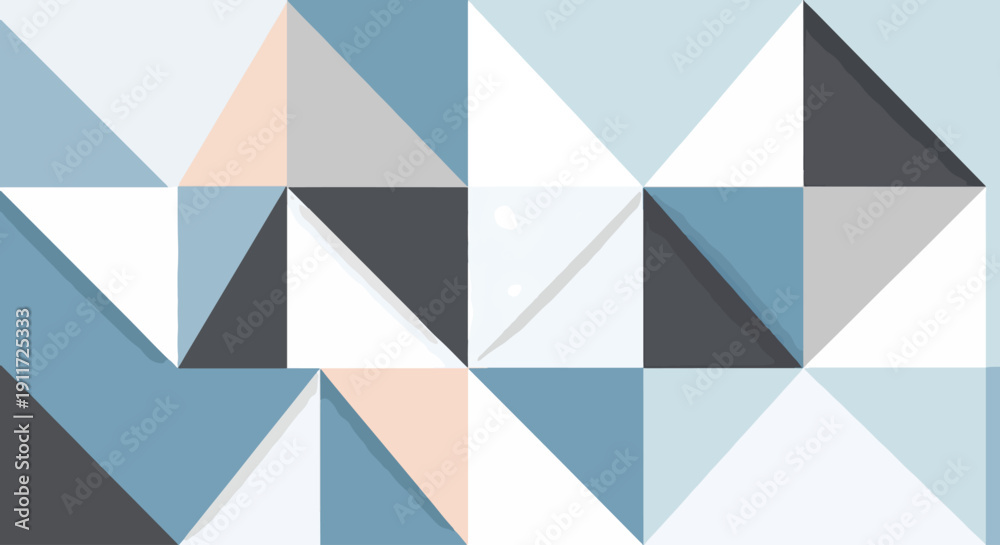Fototapeta premium Decorative Geometric Background: Clean Lines and Soft Neutral Palette