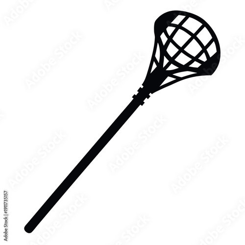 A black-and-white-silhouette-illustration-of-a-lac. 