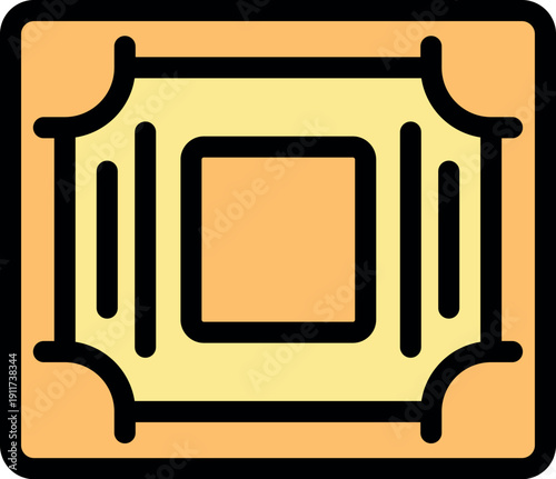 Cpu chip, the brain of a computer, symbolizing processing power, technology, and digital innovation