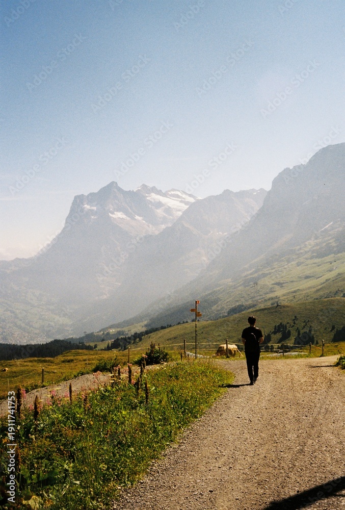 Obraz premium hiking in the mountains
