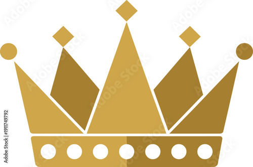 Crown icon illustration, royal emblem artwork, luxury logo vector design, monarchy symbol pack, gold graphic collection, geometric regal silhouette sketch