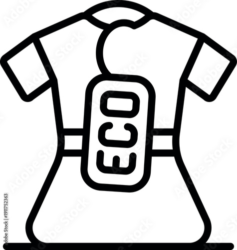 Eco friendly clothing promoting sustainable fashion and environmentally conscious choices