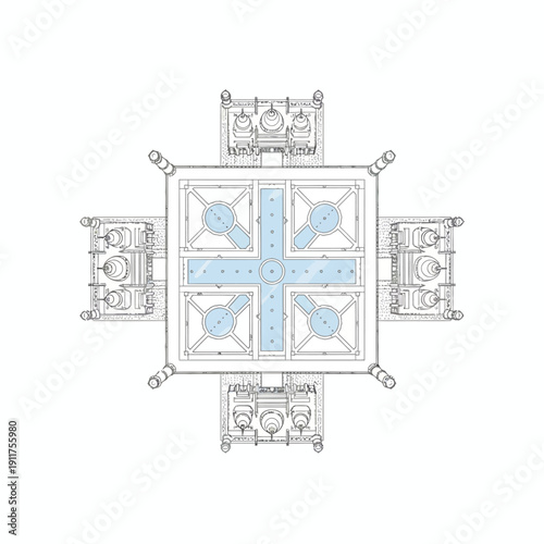 Taj Mahal Flat Vector Illustration – Symbol of Love India