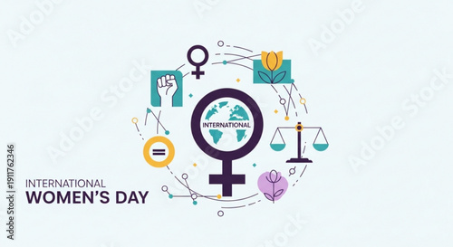 Effective Digital Marketing and SEO Strategy with Search Engine Optimization Icons and Laptop, Enhancing Online Visibility and Brand Reach