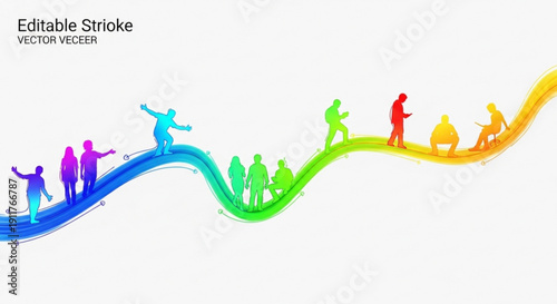 Modern Communication Bubble Speech Icon Vector Graphic for Online Chat and Social Media Interaction, representing dialogue and messages