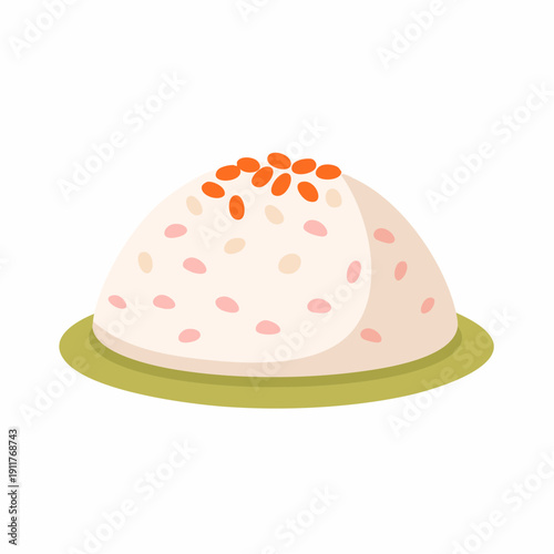 Bowl of Rice with Sesame Seeds - Delicious and Healthy Food Option