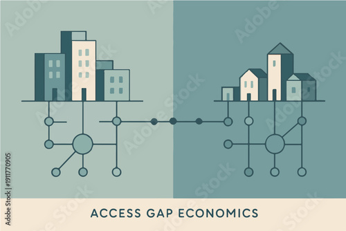 Access Gap Economics and Inclusive Market Connectivity Strategy illustration