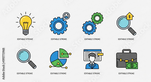 Open Envelope Email Message Icon for Communication and Contact, Modern Minimalist Symbol for Digital Mail