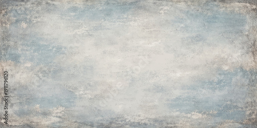 Abstract Grungy Blue and Gray Cement Texture Background