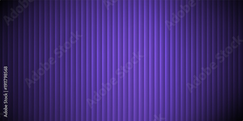 Purple Vertical Light Stripes Background with Neon Glow Gradient. Modern creative trendy design in vector EPS 10