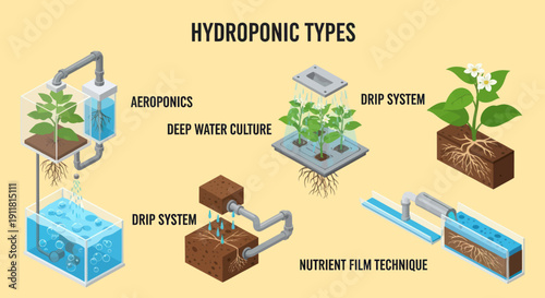 Hydroponic Systems for Soilless Plant Growth.