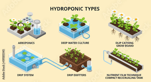 Hydroponic Systems for Soilless Plant Cultivation.