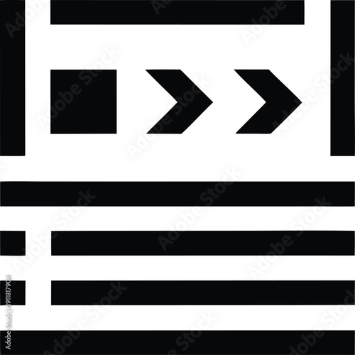 swipeable story card silhouette vector illustration on transparent background