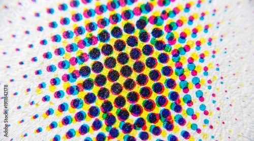 Abstract closeup of a vibra...